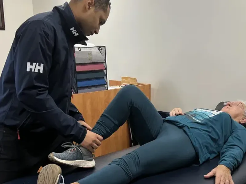 Hands-on treatment detail