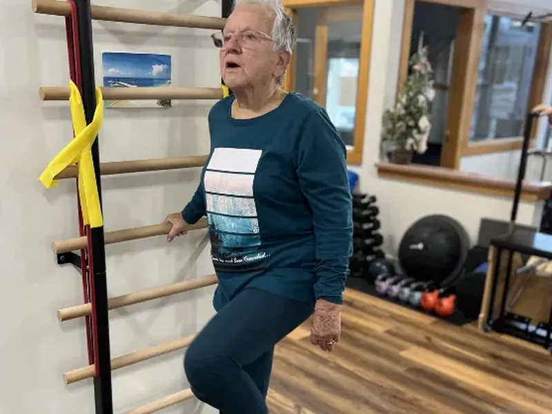 Doctor of Physical Therapy working one on one with a patient