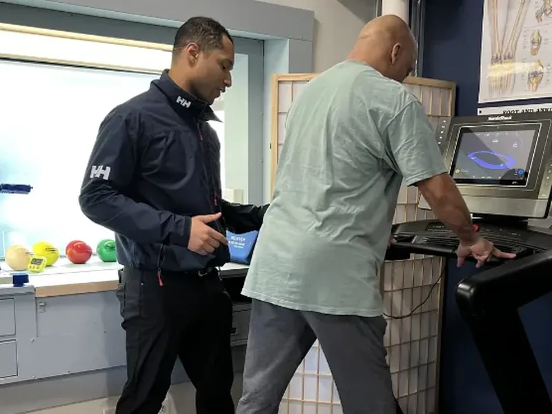 Therapeutic exercise session